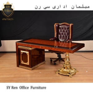 میز مدیریت چرم